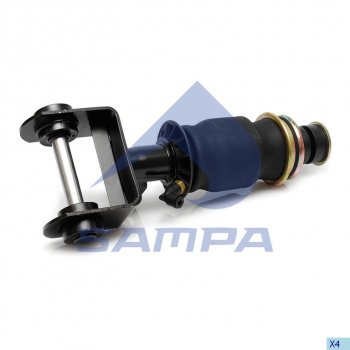 Амортизатор RENAULT Kerax DXI,Magnum DXI,Premium кабины задний (пневмо) SAMPA SAMPA 080.268-01