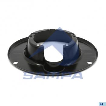 Щиток ROR барабана тормозного пылезащитный (на сторону, 350x200мм) SAMPA SAMPA 085.043