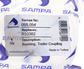 399 р. Втулка RINGFEDER петли дышла прицепа 60.5x50 SAMPA SAMPA 095.054  с доставкой в г. Вологда. Увеличить фотографию 3