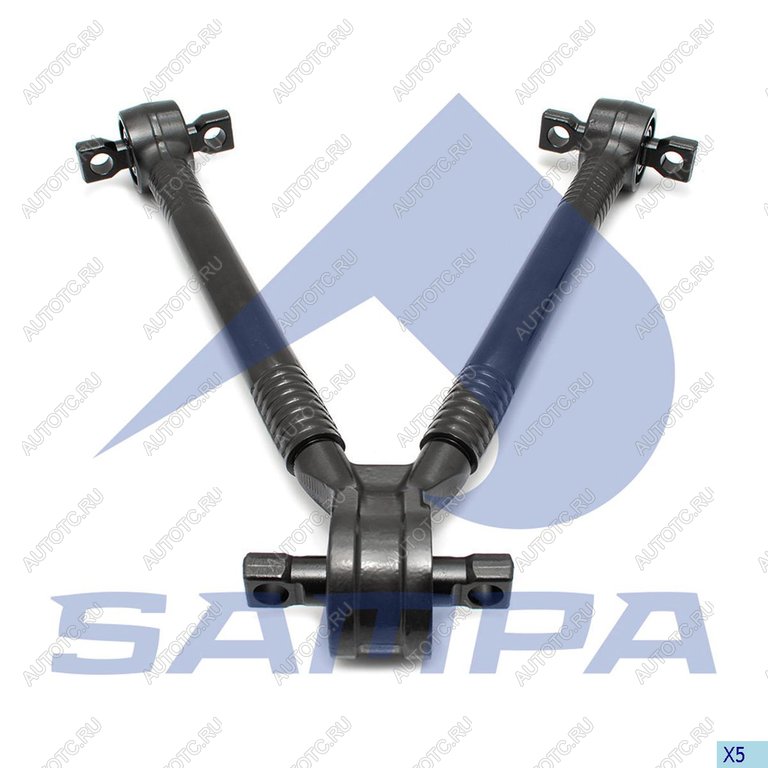 11 999 р. Штанга реактивная MERCEDES V-образная (L=622x152130x2525) SAMPA SAMPA 095.241  с доставкой в г. Вологда