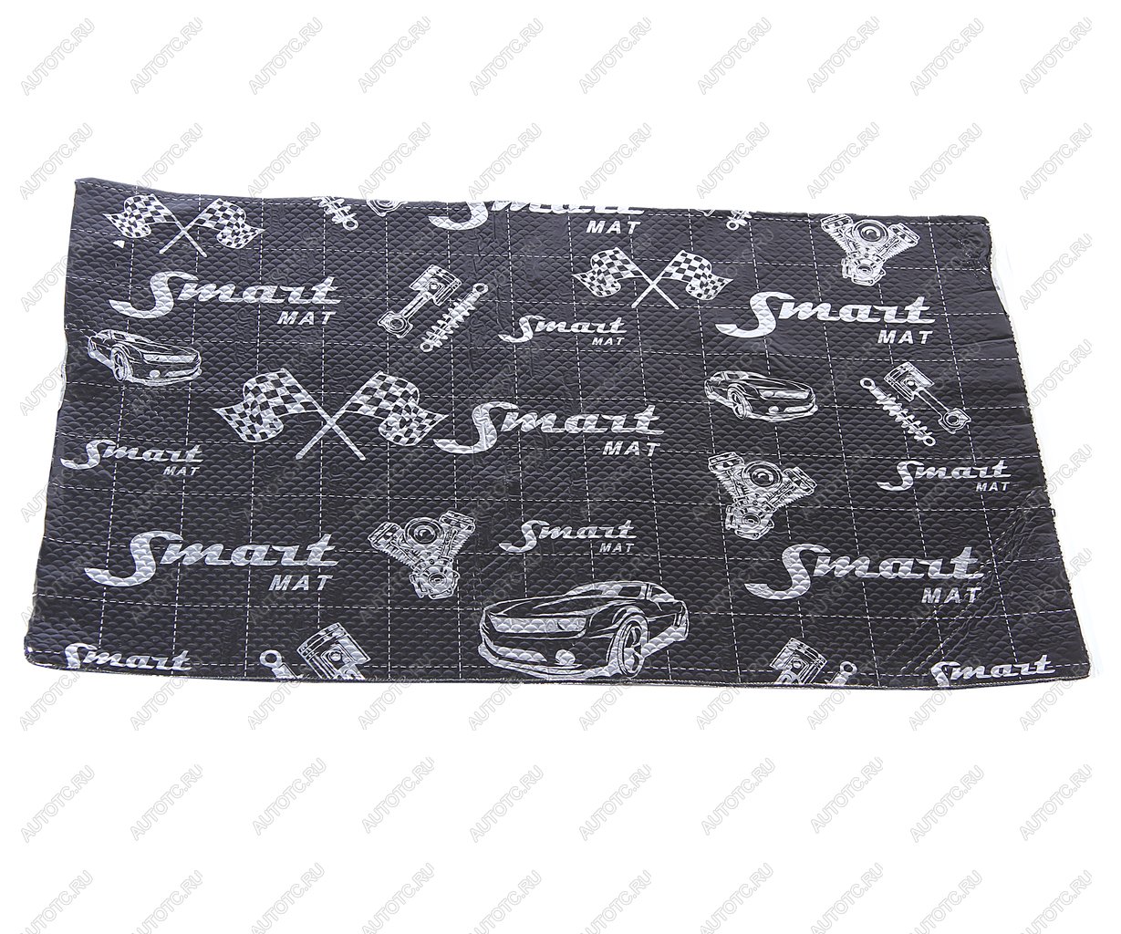 299 р. Шумоизоляция Smartmat Black 30 (0.75х0.47м) STP STP 09597-01-00  с доставкой в г. Вологда