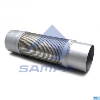 Гофра MAN выхлопной системы (d=110 L=400) SAMPA SAMPA 023.468