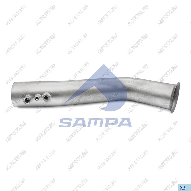 7 999 р. Труба приемная глушителя MAN SAMPA SAMPA 024.125  с доставкой в г. Вологда