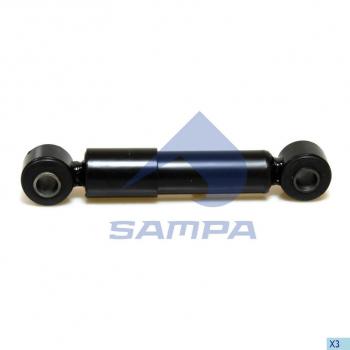 Амортизатор VOLVO FH12 кабины задний горизонтальный (233264 20х45 20х45 ОО) SAMPA SAMPA 030.307-01