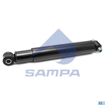 Амортизатор VOLVO FH,FM задний (503845 16х100 20х50 20х50 ОО) SAMPA SAMPA 031.124-01