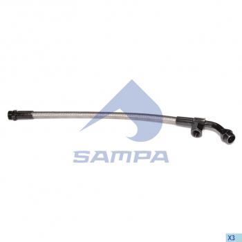 Шланг VOLVO компрессора (армированный) SAMPA SAMPA 031.222