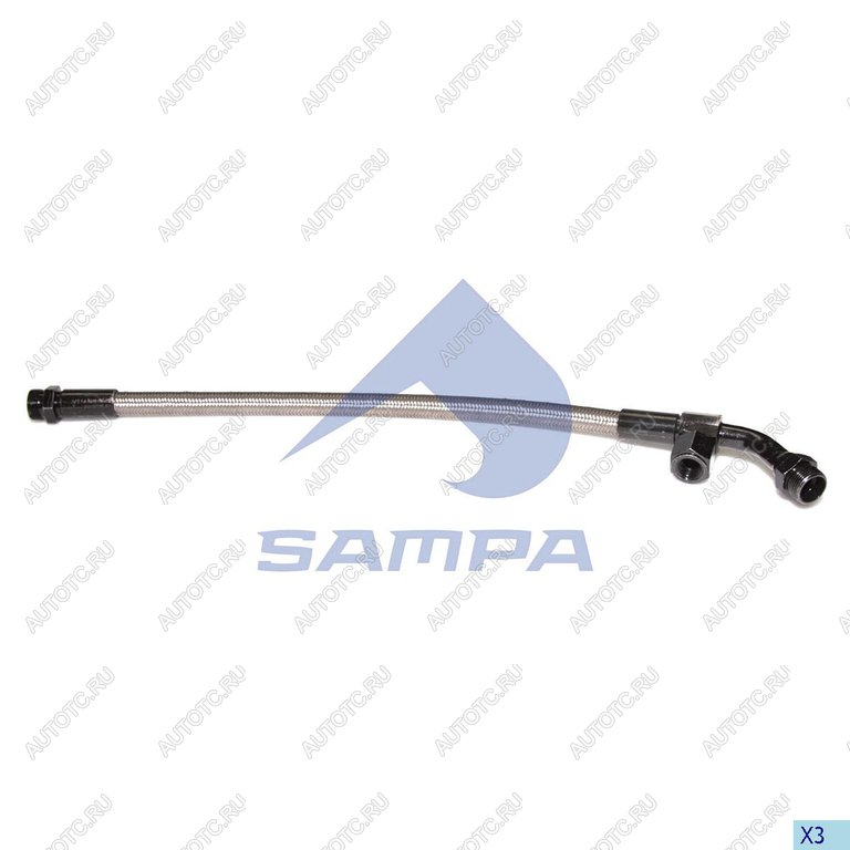 1 589 р. Шланг VOLVO компрессора (армированный) SAMPA SAMPA 031.222  с доставкой в г. Вологда