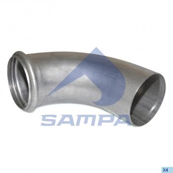 Труба приемная глушителя VOLVO FH SAMPA SAMPA 031.375