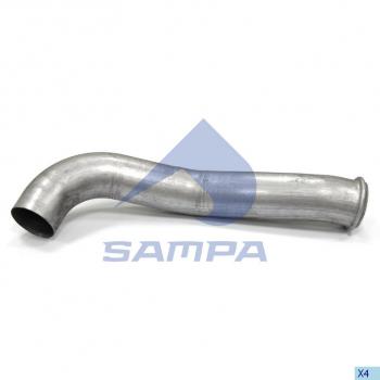 Труба приемная глушителя VOLVO FH SAMPA SAMPA 031.395
