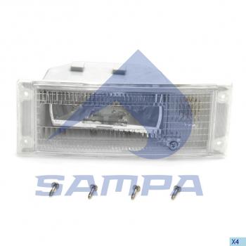Фара противотуманная VOLVO FH16,FM12 левая SAMPA SAMPA 032.238