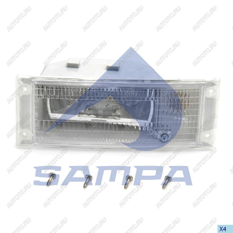 2 799 р. Фара противотуманная VOLVO FH16,FM12 левая SAMPA SAMPA 032.238  с доставкой в г. Вологда