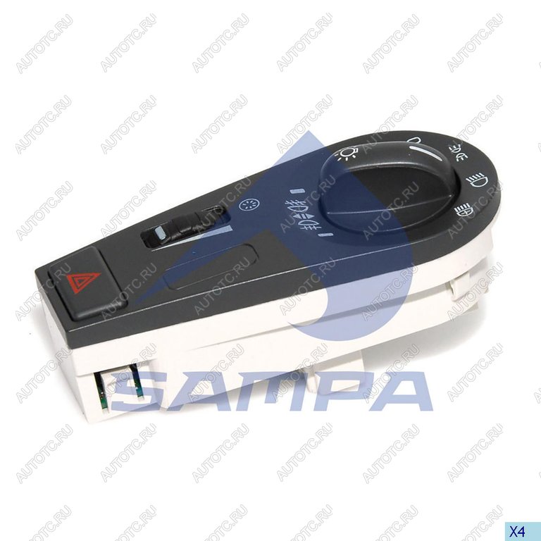 1 799 р. Блок управления VOLVO FH светом (без корректора фар,с аварийкой) SAMPA SAMPA 032.387  с доставкой в г. Вологда