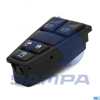 Блок управления VOLVO FH стеклоподъемником правый SAMPA SAMPA 034.418
