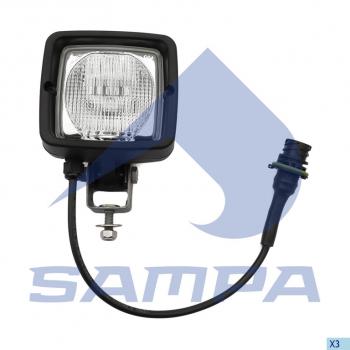 Фонарь рабочего света VOLVO FH,FM (H3-70W) SAMPA SAMPA 037.311