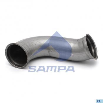 Труба приемная глушителя DAF SAMPA SAMPA 052.186