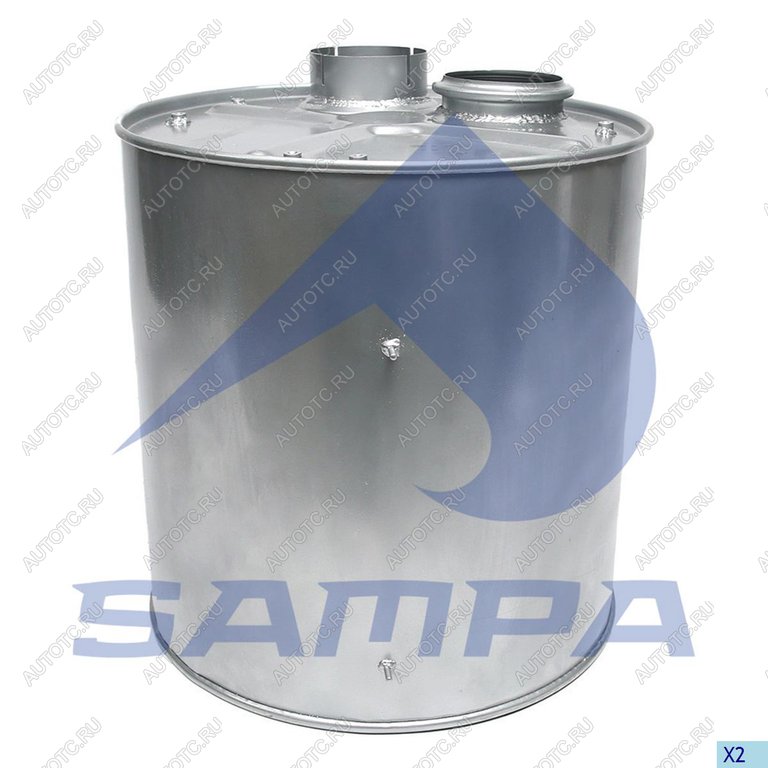 20 499 р. Глушитель DAF95XF (ЕВРО-1) SAMPA SAMPA 052.495  с доставкой в г. Вологда