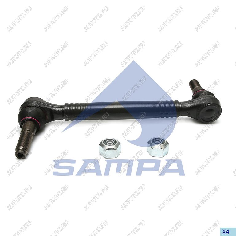 3 899 р. Тяга стабилизатора VOLVO FH,FM заднего SAMPA SAMPA 097.1026-01  с доставкой в г. Вологда