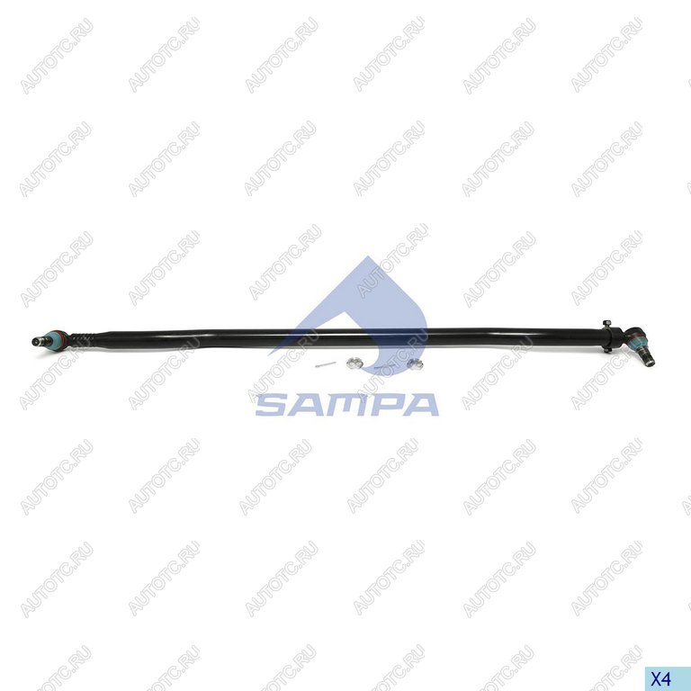 9 399 р. Тяга рулевая MERCEDES Actros поперечная L=1735 SAMPA SAMPA 097.227-01  с доставкой в г. Вологда