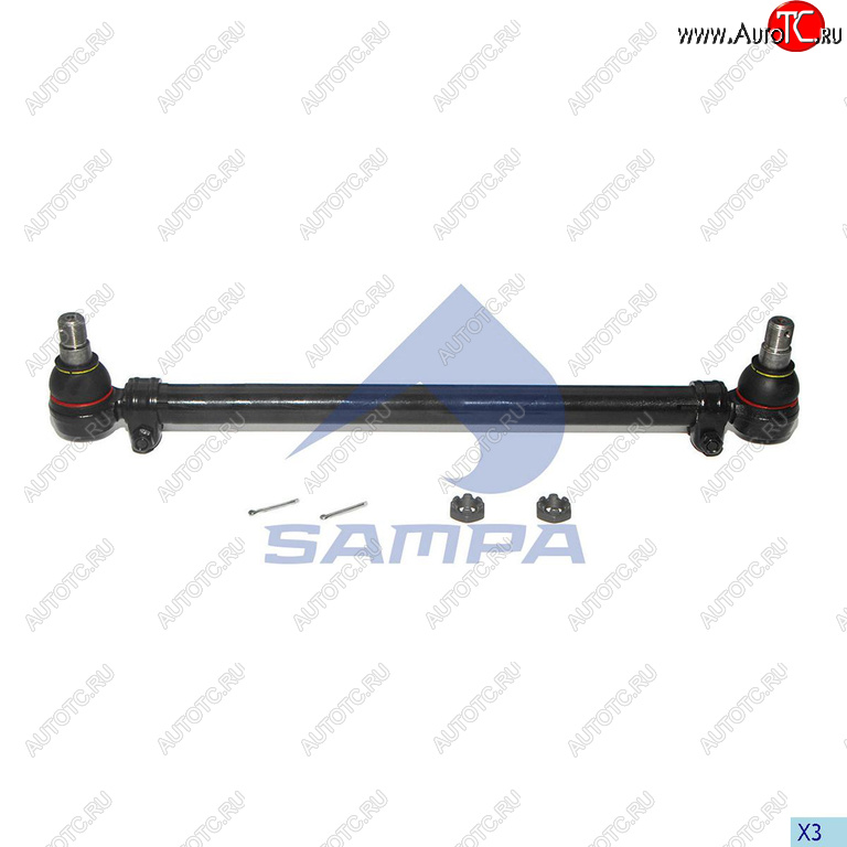 4 999 р. Тяга рулевая MAN поперечная SAMPA SAMPA 097.507-01  с доставкой в г. Вологда