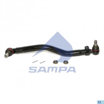 Тяга рулевая RENAULT продольная L=710 SAMPA SAMPA 097.574-01