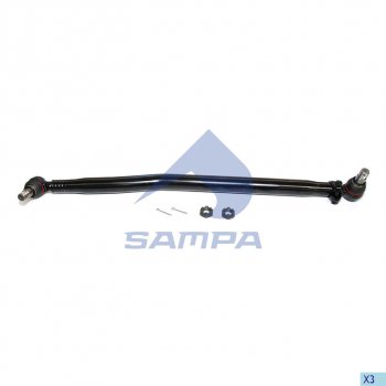 Тяга рулевая DAF XF95 продольная L=991мм SAMPA SAMPA 097.583-01