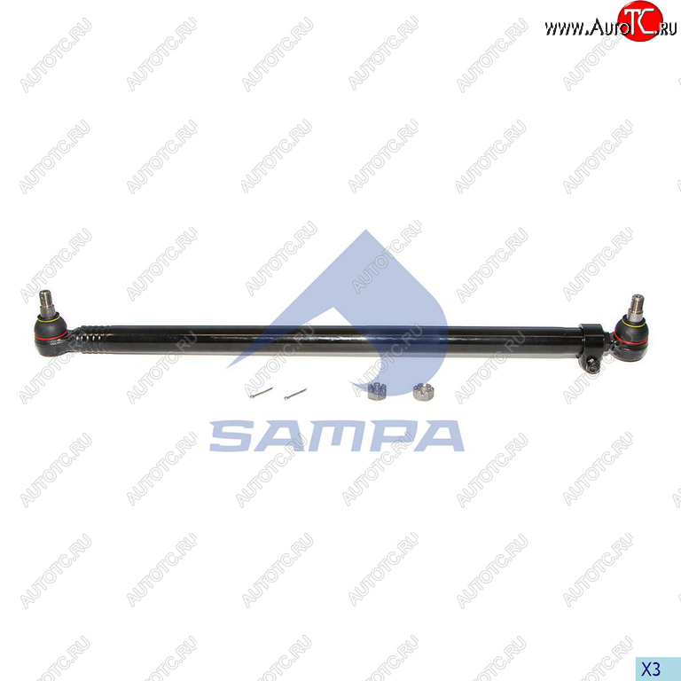 6 949 р. Тяга рулевая VOLVO поперечная SAMPA SAMPA 097.751-01  с доставкой в г. Вологда