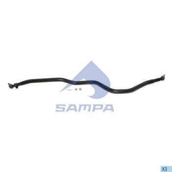 Тяга рулевая VOLVO FH,FM продольная L=2339мм SAMPA SAMPA 097.752-01