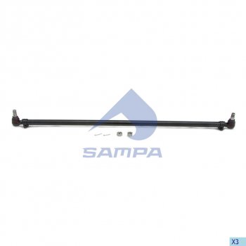 Тяга рулевая VOLVO FH9,12,16 поперечная L=1669мм SAMPA SAMPA 097.753-01