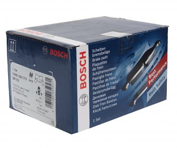 1 999 р. Колодки тормозные передние (4шт.) BOSCH Toyota 4Runner N210 рестайлинг (2005-2009)  с доставкой в г. Вологда. Увеличить фотографию 2