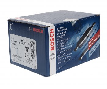 2 099 р. Колодки тормозные передние (4шт.) BOSCH Toyota Yaris XP10 хэтчбэк 5 дв. (1999-2005)  с доставкой в г. Вологда. Увеличить фотографию 2