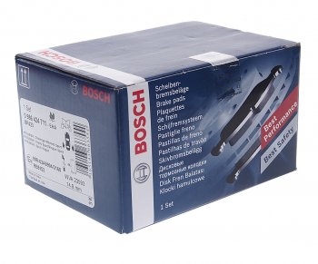 2 259 р. Колодки тормозные задние (4шт.) BOSCH Mitsubishi Montero Sport PA рестайлинг (2000-2008)  с доставкой в г. Вологда. Увеличить фотографию 2