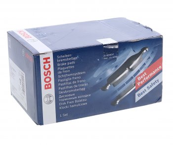 2 499 р. Колодки тормозные передние (4шт.) BOSCH CITROEN C8 (2002-2014)  с доставкой в г. Вологда. Увеличить фотографию 2