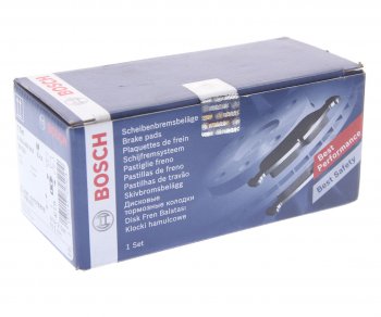 2 269 р. Колодки тормозные передние (4шт.) BOSCH Isuzu Trooper (1981-1991)  с доставкой в г. Вологда. Увеличить фотографию 3