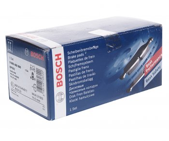 2 139 р. Колодки тормозные задние (4шт.) BOSCH SAAB 900 NG лифтбэк (1993-1998)  с доставкой в г. Вологда. Увеличить фотографию 2