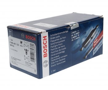 2 079 р. Колодки тормозные передние (4шт.) BOSCH Toyota Corolla E110 универсал дорестайлинг (1997-2000)  с доставкой в г. Вологда. Увеличить фотографию 2