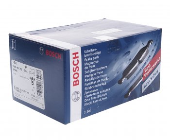 3 499 р. Колодки тормозные передние (4шт.) BOSCH Volvo S70 (1996-2000)  с доставкой в г. Вологда. Увеличить фотографию 2