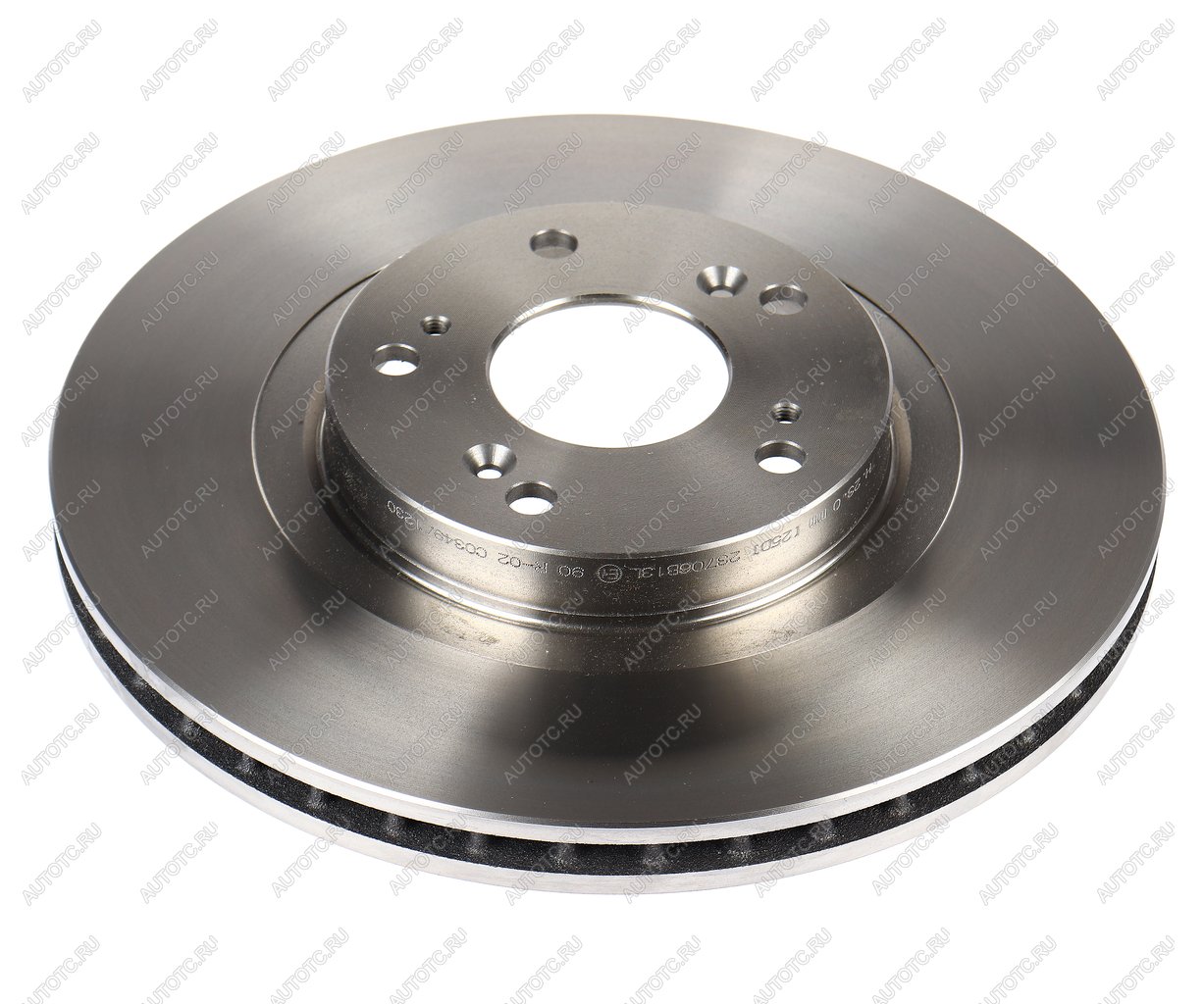 4 099 р. Диск тормозной HONDA Accord (03-) передний (1шт.) BOSCH BOSCH 0986479r24 BOSCH 0986479r24  с доставкой в г. Вологда