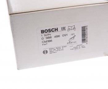 4 999 р. Цилиндр сцепления главный FIAT Doblo (01-) BOSCH BOSCH 0986486091  с доставкой в г. Вологда. Увеличить фотографию 3