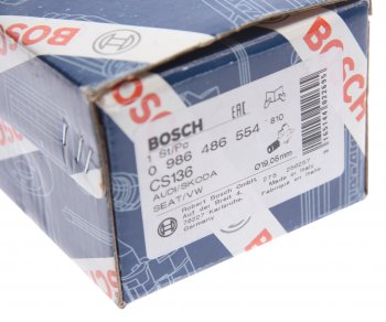 5 299 р. Цилиндр сцепления рабочий VW Golf (99-) BOSCH BOSCH 0986486554  с доставкой в г. Вологда. Увеличить фотографию 3