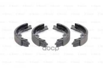 Колодки тормозные задние (4шт.) BOSCH KIA Picanto 2 TA хэтчбэк 3 дв. дорестайлинг (2011-2015)