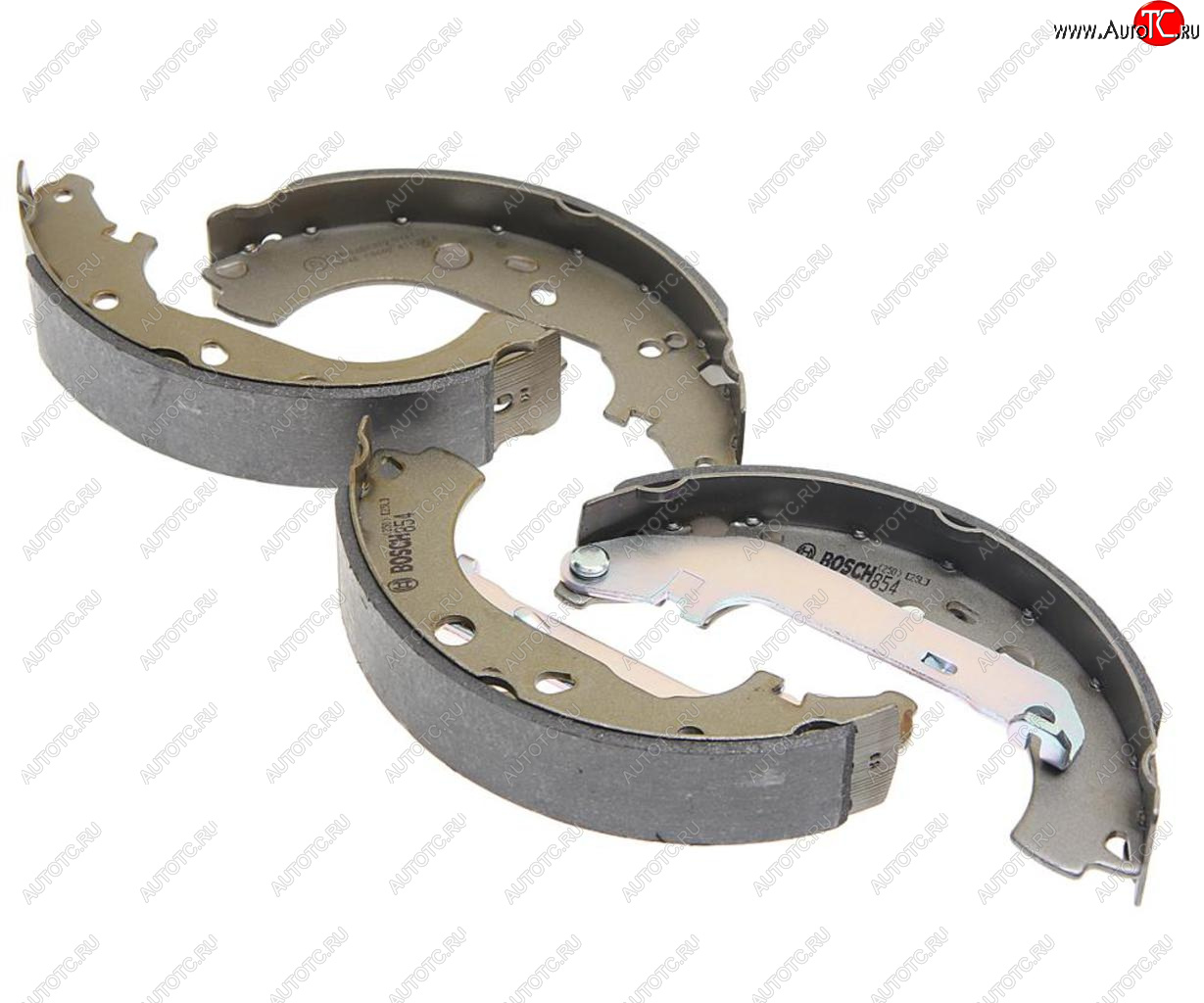 2 999 р. Колодки тормозные задние барабанные (4шт.) BOSCH Ford Focus 2  седан дорестайлинг (2004-2008)  с доставкой в г. Вологда