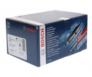 1 799 р. Колодки тормозные задние (4шт.) BOSCH Opel Vectra C лифтбэк дорестайлинг (2002-2006)  с доставкой в г. Вологда. Увеличить фотографию 2