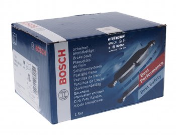 2 999 р. Колодки тормозные задние R16 (4шт.) BOSCH Volkswagen Sharan 7M8 дорестайлинг (1995-2000)  с доставкой в г. Вологда. Увеличить фотографию 2