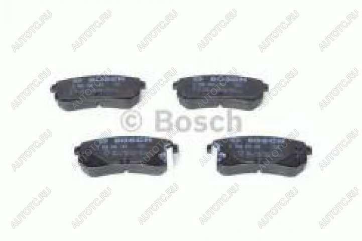 1 149 р. Колодки тормозные задние (4шт.) BOSCH KIA Picanto 1 SA хэтчбэк 5 дв. дорестайлинг (2003-2007)  с доставкой в г. Вологда