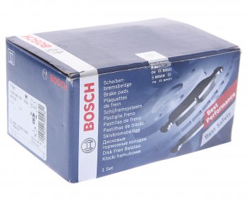 4 499 р. Колодки тормозные передние (4шт.) BOSCH Volvo XC90 C дорестайлинг (2002-2006)  с доставкой в г. Вологда. Увеличить фотографию 3