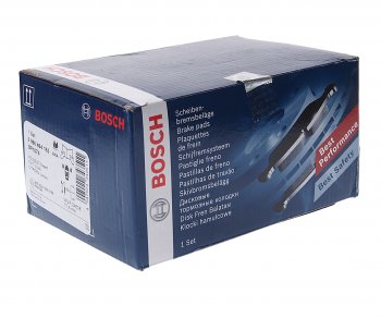 4 399 р. Колодки тормозные передние (4шт.) BOSCH CITROEN Jumpy (2016-2022)  с доставкой в г. Вологда. Увеличить фотографию 2