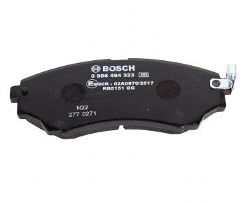 3 299 р. Колодки тормозные передние (4шт.) BOSCH Mazda BT-50 (2006-2011)  с доставкой в г. Вологда. Увеличить фотографию 2