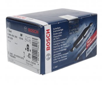 1 449 р. Колодки тормозные задние (4шт.) BOSCH Toyota RAV4 CA20 3 дв. дорестайлинг (2000-2003)  с доставкой в г. Вологда. Увеличить фотографию 2