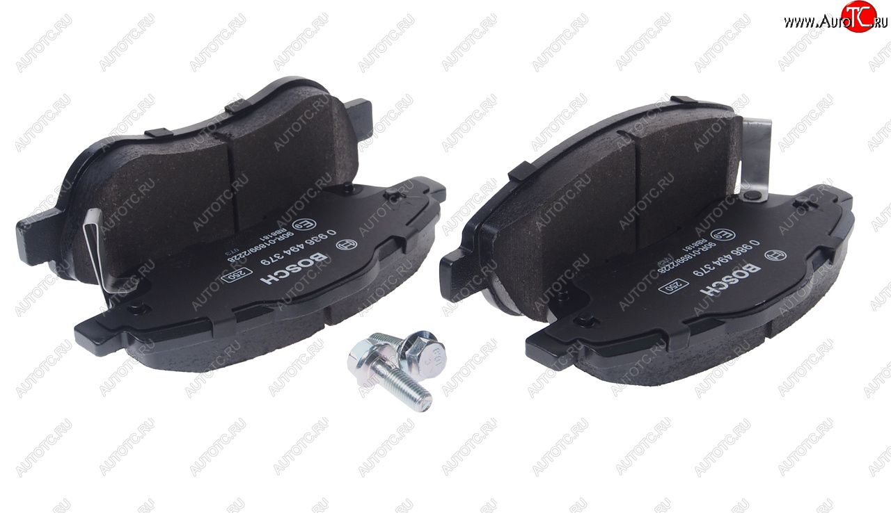 3 399 р. Колодки тормозные передние (4шт.) BOSCH Honda CR-V RE1,RE2,RE3,RE4,RE5,RE7 дорестайлинг (2007-2010)  с доставкой в г. Вологда