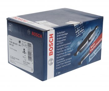 2 189 р. Колодки тормозные задние (4шт.) BOSCH Toyota Avensis T270 седан 2-ой рестайлинг (2015-2018)  с доставкой в г. Вологда. Увеличить фотографию 2